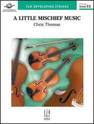 A Little Mischief Music Orchestra sheet music cover Thumbnail